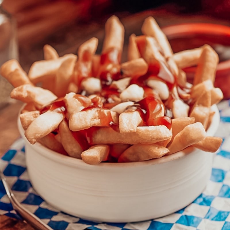 Poutine in Canada Quebec